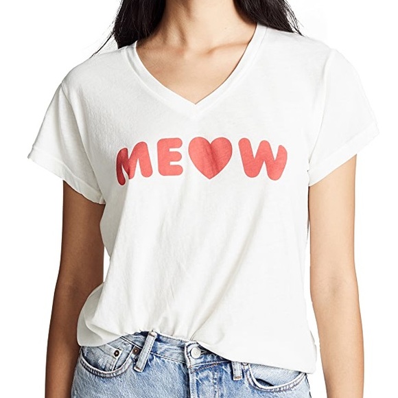 WILDFOX Meow Romeo Tee NWOT - Picture 2 of 6
